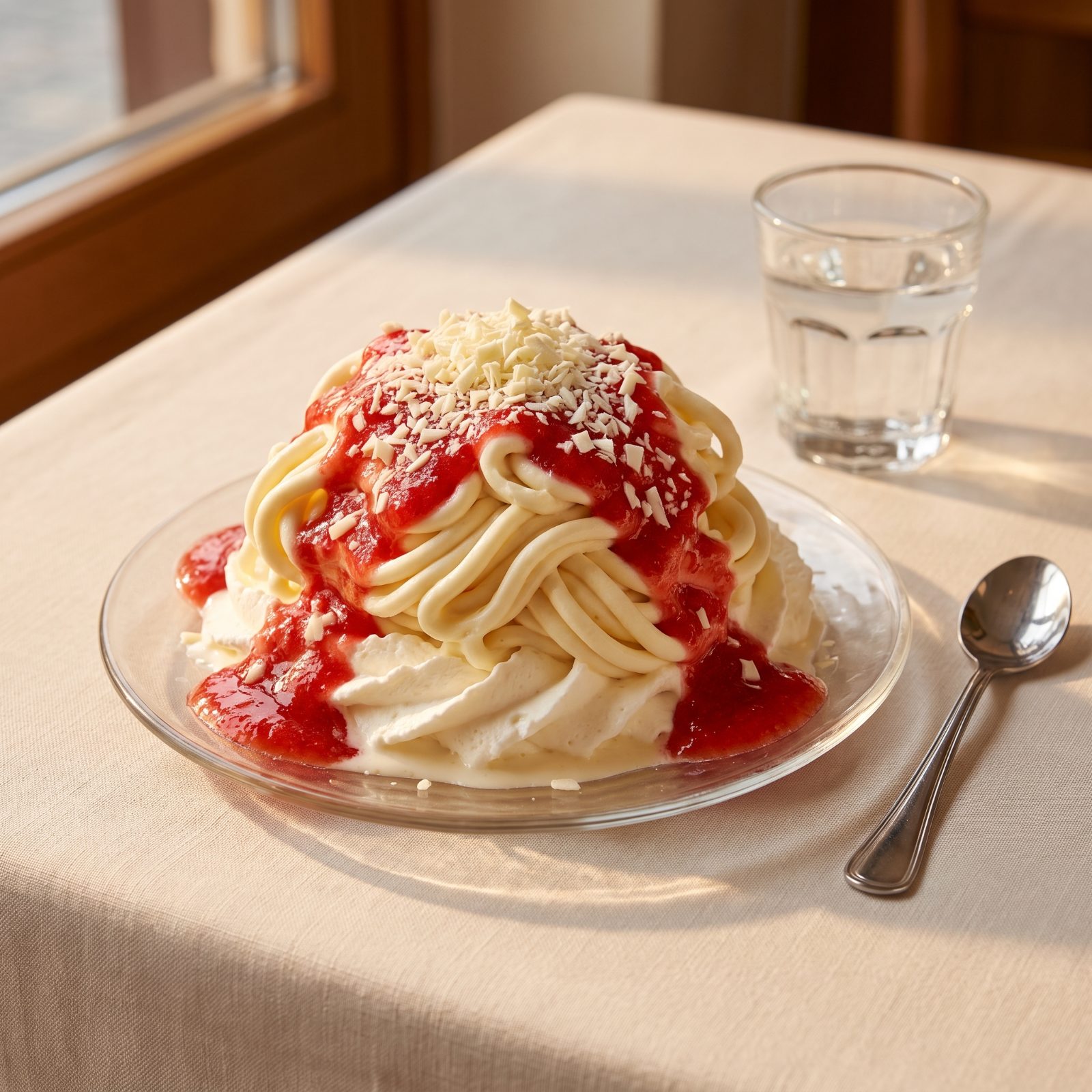 Spaghetti-Eis